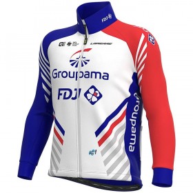 Conjunto Maillot + Culotte largo con tirantes 2020 Groupama-FDJ N001